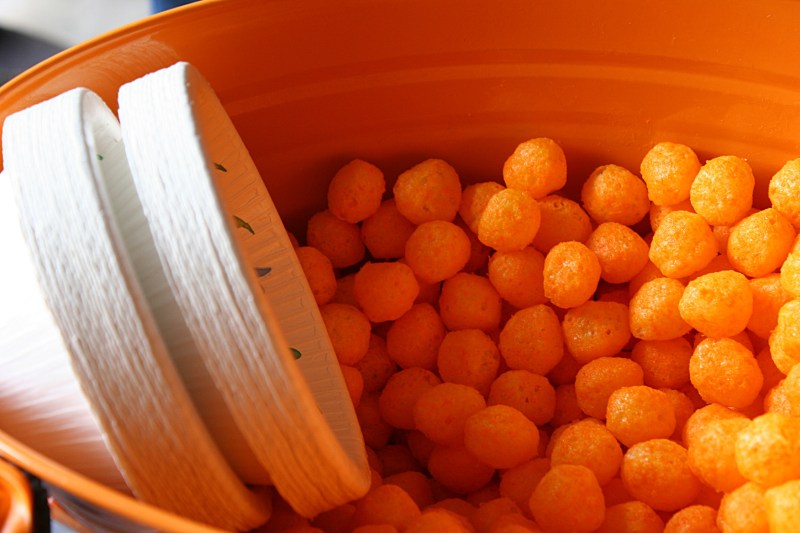 Soup, 21 cheese balls