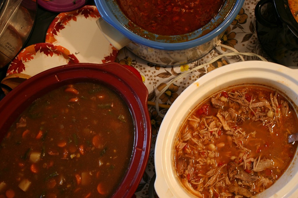 Soup, 42 crock close-ups
