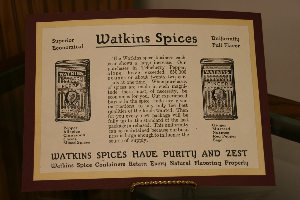 Spices have always been an integral part of Watkins.