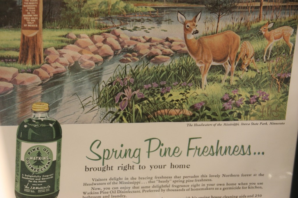 Pine cleaner, compared to the smell of the Minnesota northwoods.