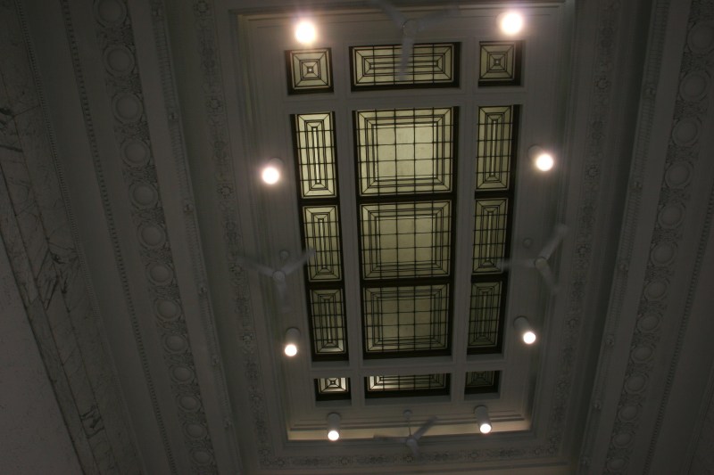 Likewise above...Tiffany stained glass.