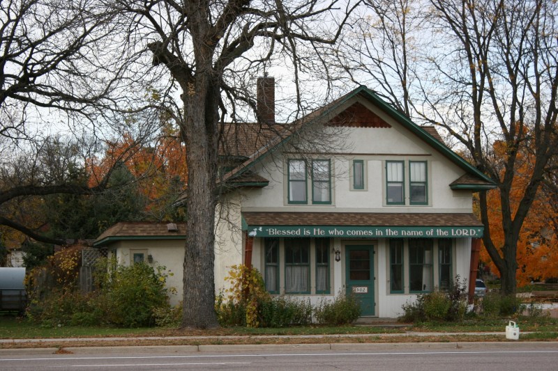 Blessed is He who comes in the name of the Lord, St. Peter, MN.