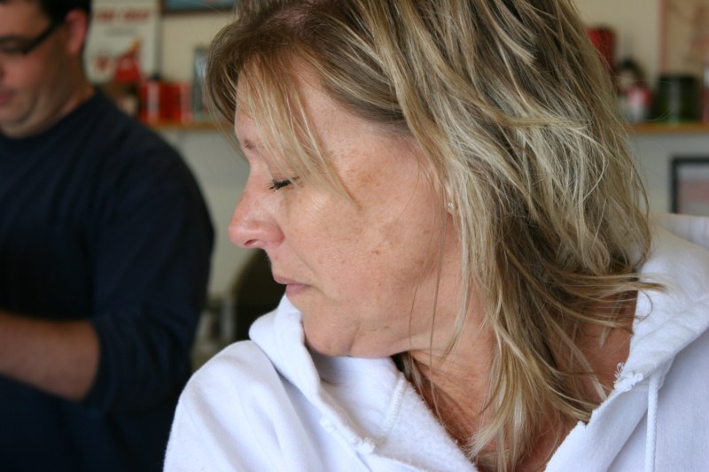 Sometimes the fumes are more than the workers can handle.