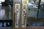 JR Watkins office, 513 door&nbsp;handles