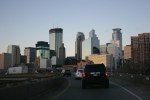 Minneapolis, 16 rush hour traffic by&nbsp;downtown