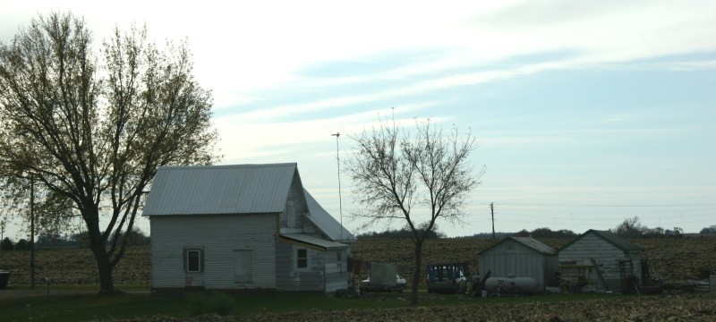 A farm site along CR 7 near Seaforth.
