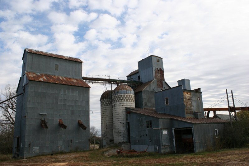 Last I knew, my Uncle Milan owned this grain elevator complex. I don't know whether he still does.