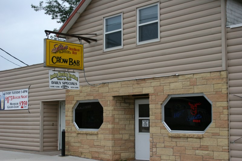 The Crow Bar, up close. Minnesota Prairie Roots file photo July 2014.