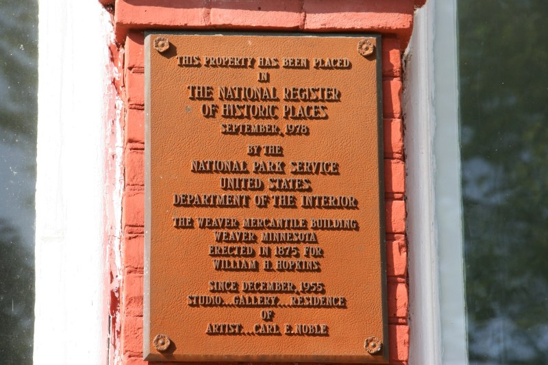 Historic designation came six years after Carl Noble's death.