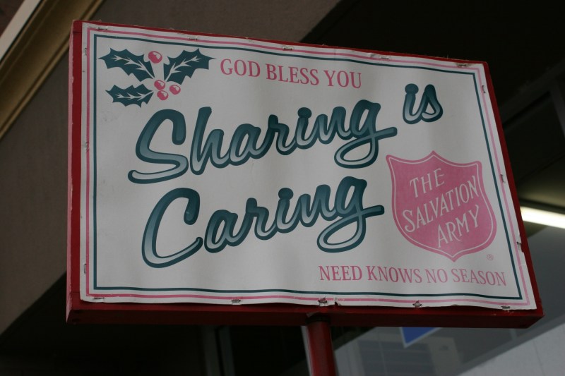 I delighted in the many young parents who gave their children money to donate.