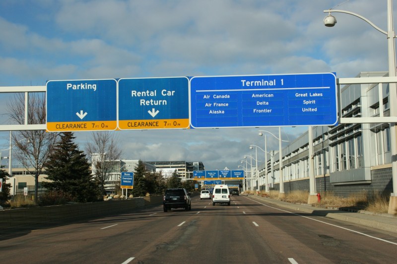 MSP Airport, 29 almost to terminal 1