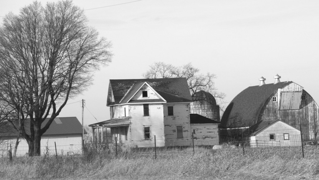 Travel, Minnesota Highway 99 farmsite near Cleveland