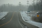 Winter scene, 21 MN State Hwy 13 between New Prague &&nbsp;Montgomery