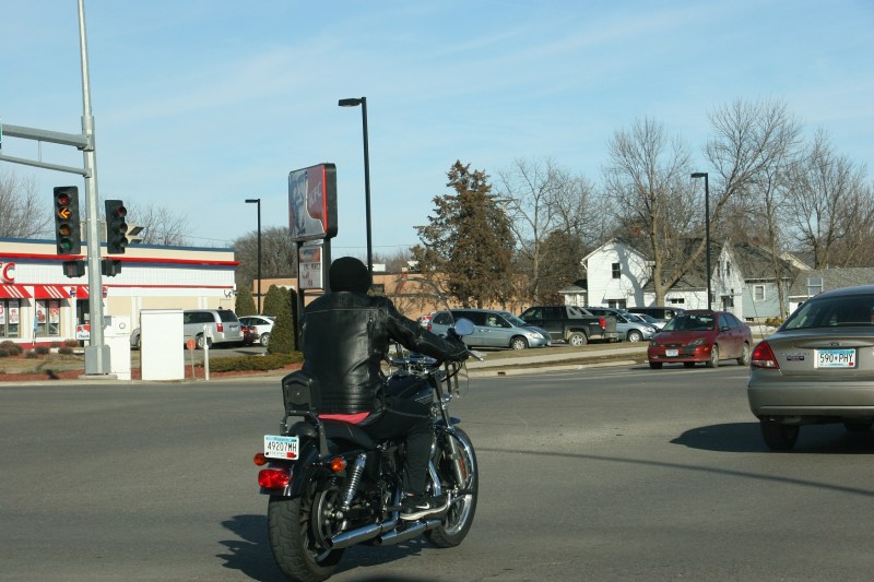Eastbound on Minnesota State Highway 60 in Faribault Saturday afternoon.