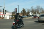 Faribault weather, 8 motorcyclist