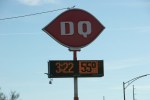 Faribault weather, 9 DQ sign