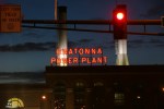 Owatonna Power Plant, 42 lettering atop