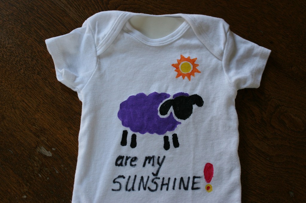 My creation: Ewe (you) are my sunshine.