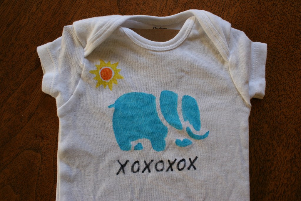 I crafted this design for Baby Girl from her Uncle Caleb, a student at Tufts University.