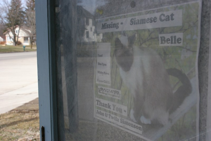 Posted at a local park. I edited the phone number from the photo.