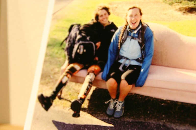 This photo of two Carleton students and their story captivated me.