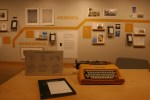 The Via Northfield, 206 exhibit slice & typewriter