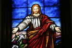 Trinity Lutheran in Wanamingo, 56 the risen Christ stained&nbsp;glass