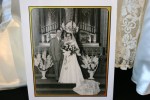 Bridal exhibit, 79 black & white portrait