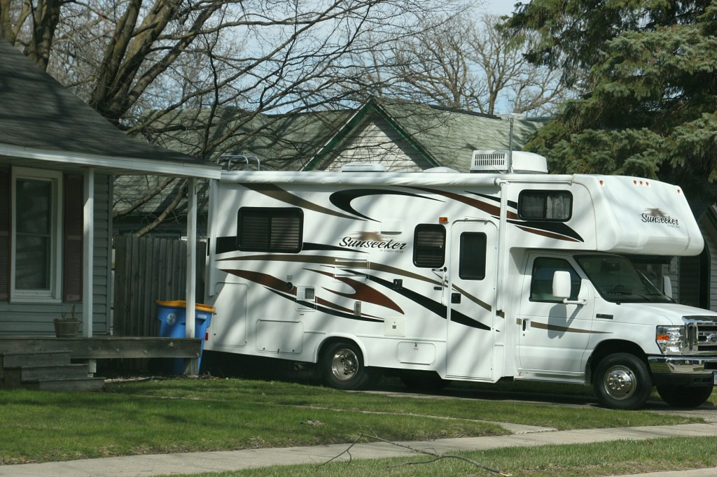 The recently unveiled motorhome in Owatonna.