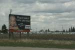 Don’t text and drive billboard along I35 Owatonna,&nbsp;120