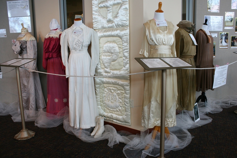 This section highlights dresses from the 1910s and 1920s.