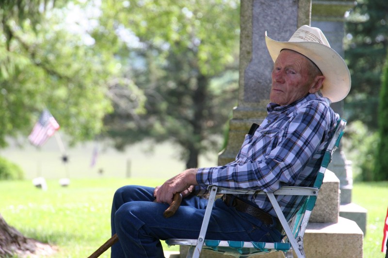 Cannon City native Bob Lewis is a fixture at the annual Memorial Day program. Locals are already tapping his historical knowledge in preparation for the 150th anniversary celebration.