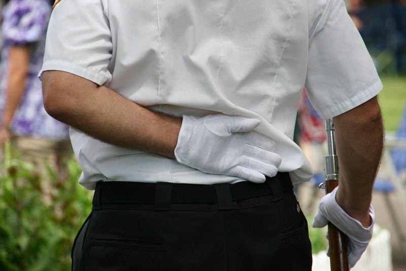 Details are as precise as the properly placed gloved hands of a veteran.