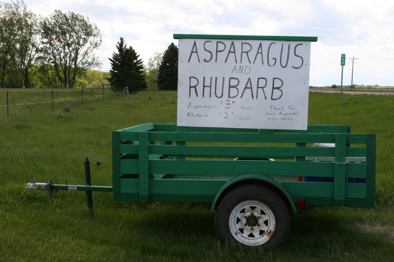 Roadside stand, 93 side view