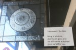 Stained glass, 77 Depression glass&nbsp;sign