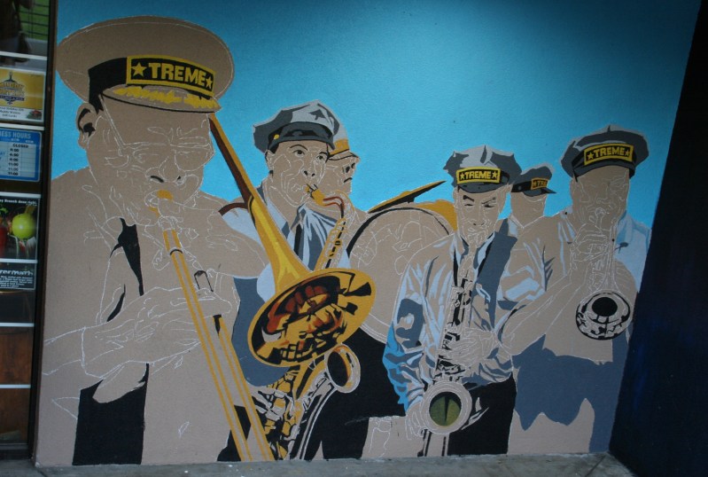 Another mural at Muddy Waters.