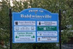 Baldwinsville, N.Y., 109 town sign
