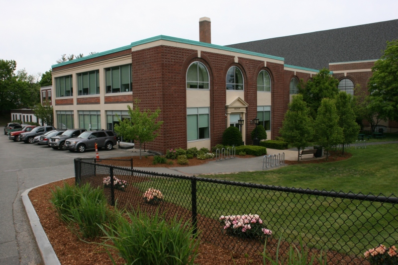 A newer building on campus.