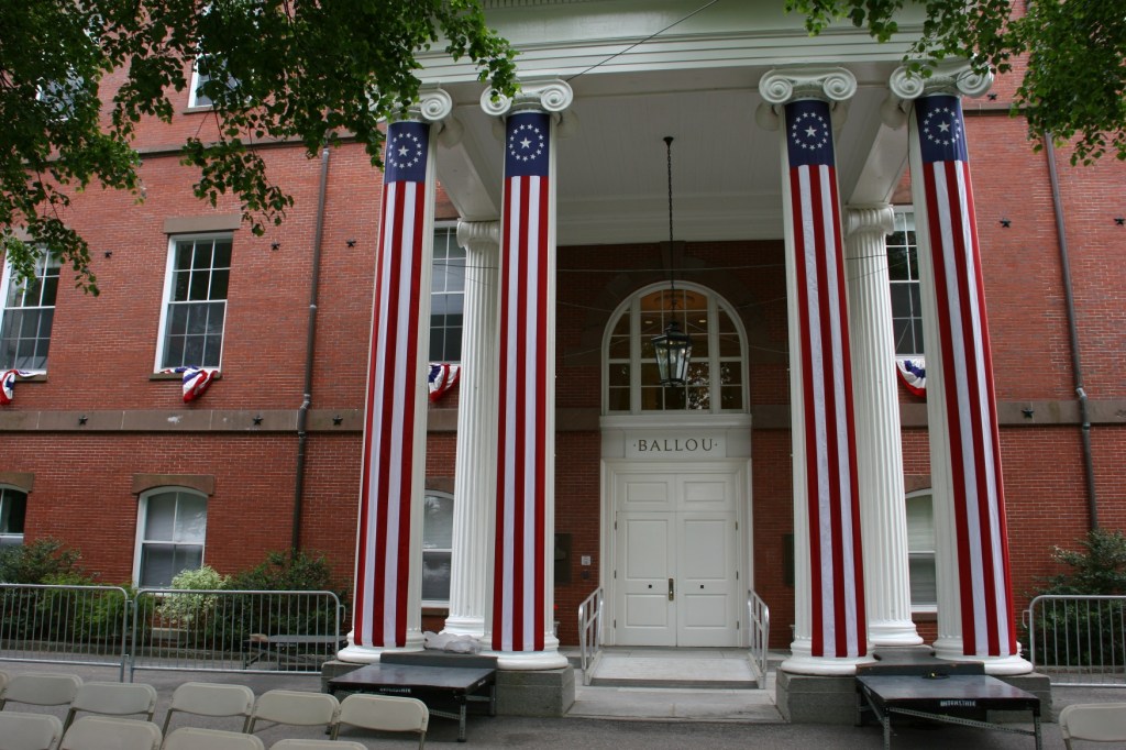 Ballou Hall, built 1852-54.