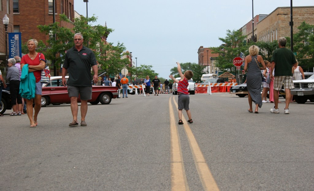 For awhile I watched this little guy follow the double center lines along Central. Oh, to find joy in such a simple action.