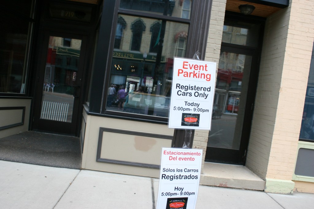 I appreciate signage both in English and Spanish.