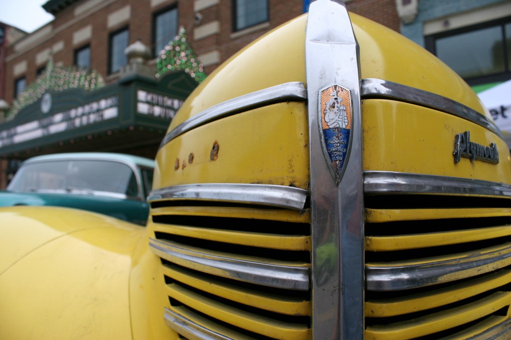 Consider the Plymouth ship emblem on the Plymouth. Thoughts of immigrants, past and present, filtered through my mind. The emblem is, in many ways, symbolic of downtown Faribault. Many of our town's newest immigrants live above businesses along Central Avenue.