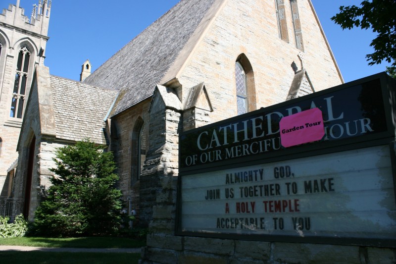 The Cathedral of Our Merciful Saviour is the first Episcopal church in the U.S. to be built as a cathedral. Construction began in 1862 and was completed in 1869.