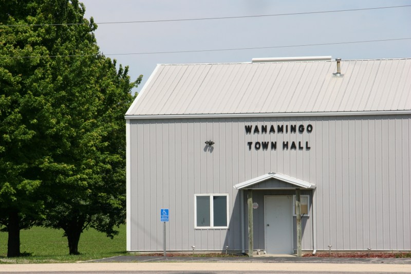 The current town hall.