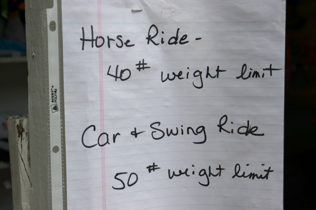 No fancy signage needed.