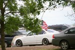 Fourth of July, 146 flag on&nbsp;car
