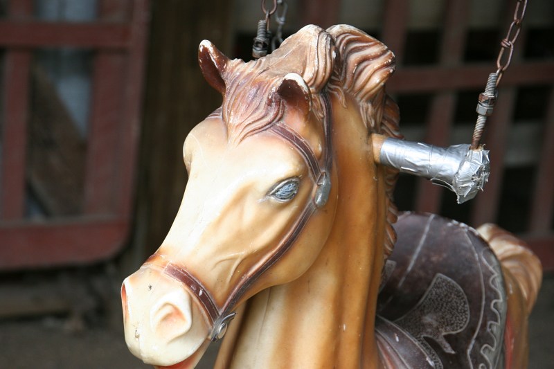 You'll see lots of duct tape used here.