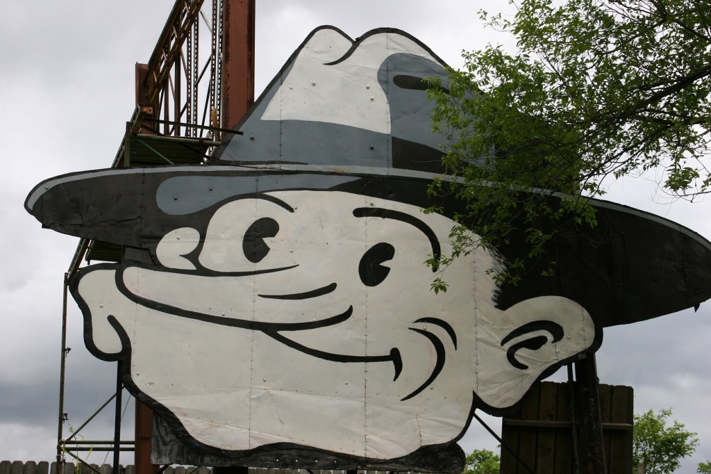 The hard to miss Hardware Hank.