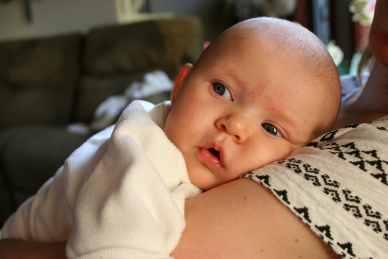 I love this sweet baby girl, my first grandchild, Isabelle.