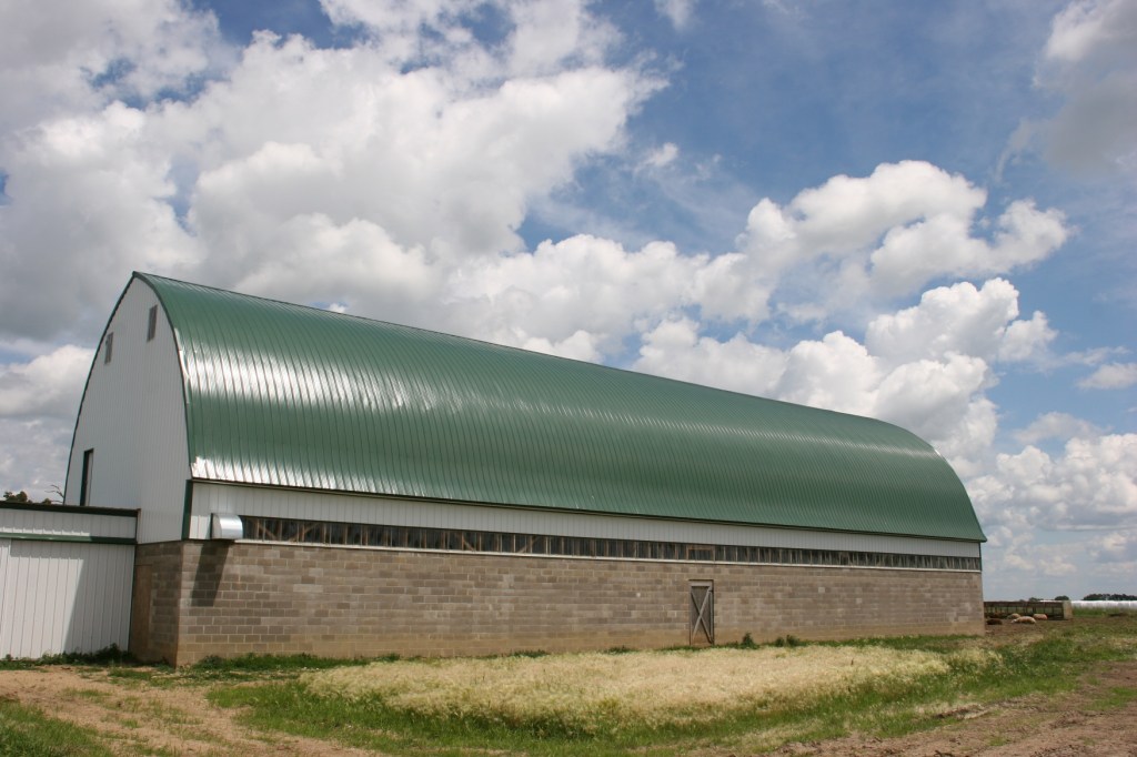 There's a second barn on the property, this one moved several miles from Nerstrand Big Woods State Park.